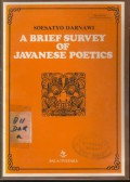 A Brief Survey of Javanese Poetics