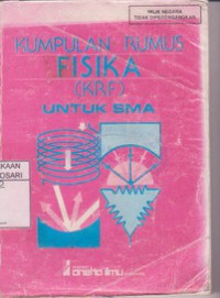 Kumpulan Rumus Fisik (KRF) untuk SMA