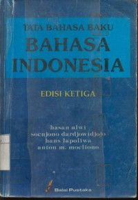 Tata Bahasa Baku Bahasa Indonesia