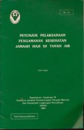 Petunjuk Pelaksanaan Pengamanan Kesehatan Jamaah Haji di Tanah Air