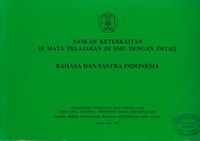 Keterkaitan Bahasa dan Sastra Indonesia dan Imtaq