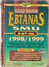 Persiapan Menghadapi Ebtanas SMU IPS Tahun 1998