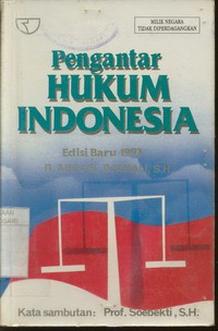 Pengantar Hukum Indonesia Edisi Baru 1993