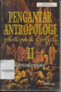 Pengantar Antropologi II Pokok - pokok Etnografi