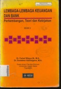 Lembaga-lembaga Keuangan dan Bank : Perkrmbangan, Teori dan Kebijakan Edisi 2