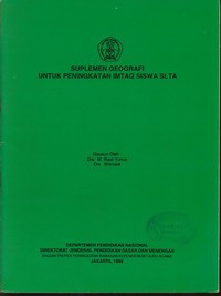 Seplemen Mata Pelajaran Geografi untuk Peningkatan Imtaq Siswa SLTA