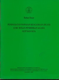 Peningkatan Wawasan Keagamaan Guru Bukan Pendidika Agama