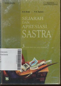 Sejarah dan Apresiasi Sastra untuk SMU dan Sederajat Jilid 3