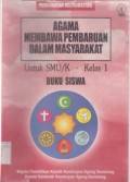 Agama Membawa Pembaruan dalam Masyarakat untuk SMU Kelas I