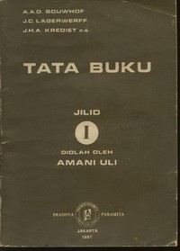 Tata Buku Jilid I