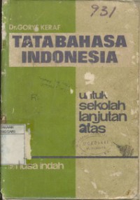 Tata Bahasa Indonesia