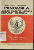 Pokok-pokok Pembahasan Pancasila