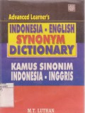 Kamus Sinonim Indonesia - Inggris