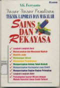 Dasar - dasar Penulisan Teknik Laporan dan Makalah Sains dan Rekayasa