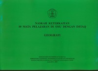 Naskah Keterkaitan Mata Pelajaran Di SLTA dengan Imtaq : Geografi