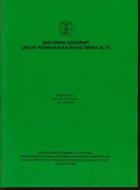 Suplemen Geografi untuk Peningkatan Imtaq Siswa SLTA