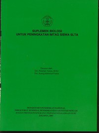 Suplemen Biologi untuk Peningkatan Imtaq Siswa SLTA