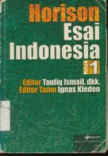 Horison Esai Indonesia Kitab 1
