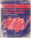 Tata Bahasa Rujukan Bahasa Indonesia untuk Tingkat Pendidikan Menengah