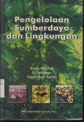 Pengelolaan Sumberdaya dan Lingkungan