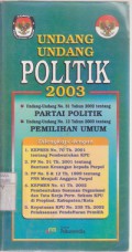 Undang - undang Politik 2003