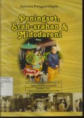 Paningset, Srah - srahan dan Midodareni