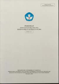 Pedoman Sosialisasi PKn SMA/MA Berdasarkan Kurikulum 2004 Buku VC