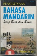 Penggunaan Bahasa Mandarin