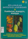 Kelayakan Investasi Agribisnis 2 : Rambutan, Manggis, Mangga