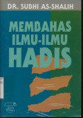 Membahas Ilmu - ilmu Hadist