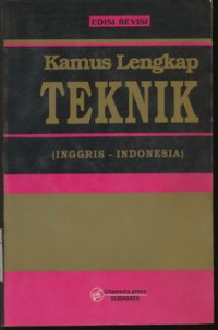 Kamus Lengkap Teknik (Inggris - Indonesia)