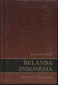 Kamus Umum Belanda - Indonesia