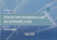 Petunjuk Teknis Pengembangan Silabus Bahasa Inggris