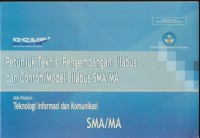 Petunjuk Teknis Pengembangan Silabus Teknologi Informasi dan Komunikasi (TIKom)