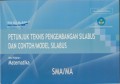 Petunjuk Teknis Pengembangan Silabus Matematika