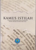 Kamus Istilah Tentang Dan Yang Berhubungan Dengan Narkotika, Psikotropika dan Bahan Aditif Lainnya