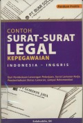 Contoh Surat - Surat Legal Kepegawaian Indonesia - Inggris