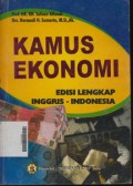 Kamus Ekonomi Edisi Lengkap Inggris - Indonesia