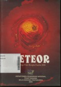 Meteor : Antologi Puisi Bengkel Sastra 2008