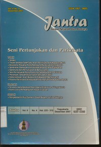 Jantra Jurnal Sejarah dan Budaya Volume II Nomor 4 Desember 2007