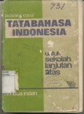 Tata Bahasa Indonesia Untuk Sekolah Lanjutan Atas