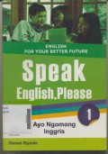 Let's Speak English !