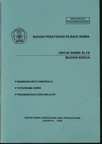 Bahan Penataran P4 bagi Siswa SMTA Bagian Kedua