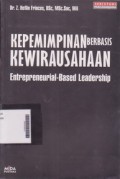 Kepemimpinan Berbasis Kewirausahaan Entrepreneurial-Based Leadership