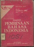 Majalah Pembinaan Bahasa Indonesia  3