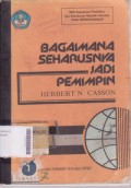 Bagaimana Seharusnya jadi Pemimpin