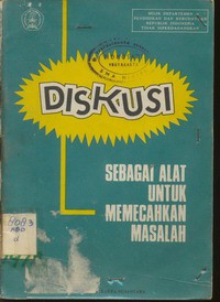 Diskusi Sebagai Alat Untuk Memecahkan Masalah