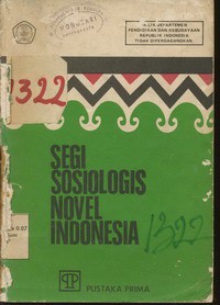 Segi Sosiologi Novel Indonesia