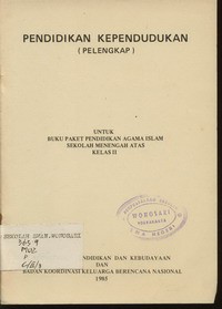 pendidikan Kependudukan Paket Agama Islam kls 2