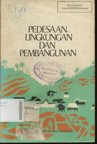 Pedesaan, Lingkungan dan Pembangunan